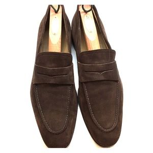 Suede Penny Loafers (Barneys NY collection)